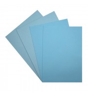 25 CHEMISES BLEUES 170G EN CARTE RECYCLEE + 50 SOUS-CHEMISES 60G EN PAPIER RECYCLE