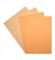 25 CHEMISES ORANGE 170G EN CARTE RECYCLEE + 50 SOUS-CHEMISES 60G EN PAPIER RECYCLE