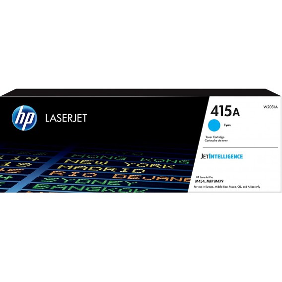 HP CARTOUCHE LASER 415A CYAN / W2031A/439748