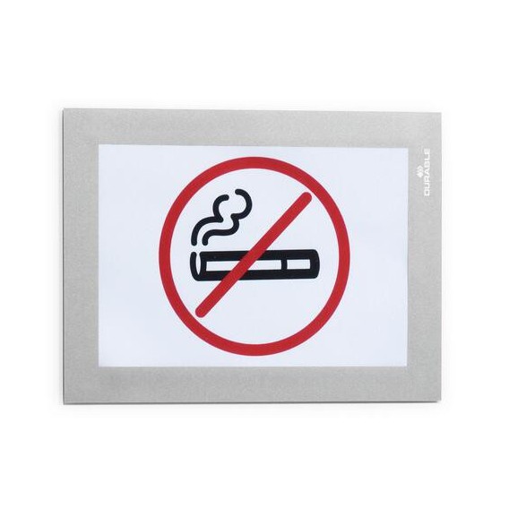 POCHETTES ADHESIVES REPOSITIONNABLES ARGENT A6 - LOT DE 2