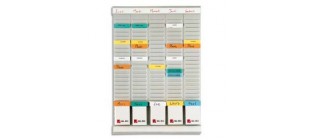 Planning à fiches T