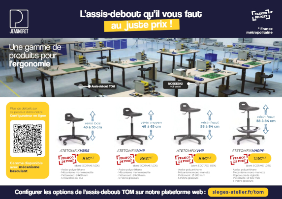 Sélection Assis-debout ATETOM
