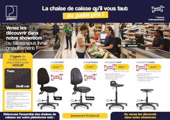 Sélection Chaises de caisse