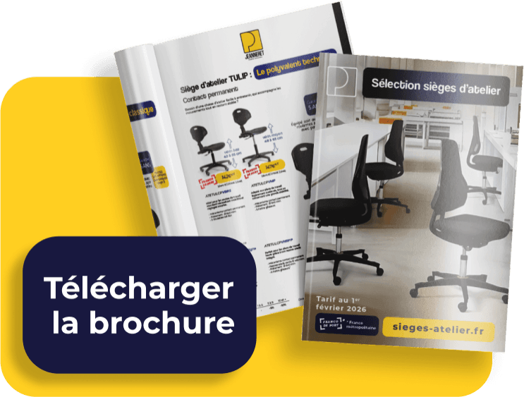 Catalogue Sièges d'atelier Jenneret 2026