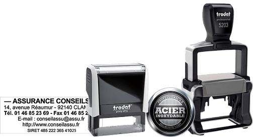 Tampon encreur personnalisable