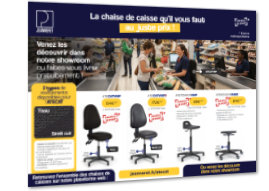 Nouveaux sièges de caisse Jeanneret